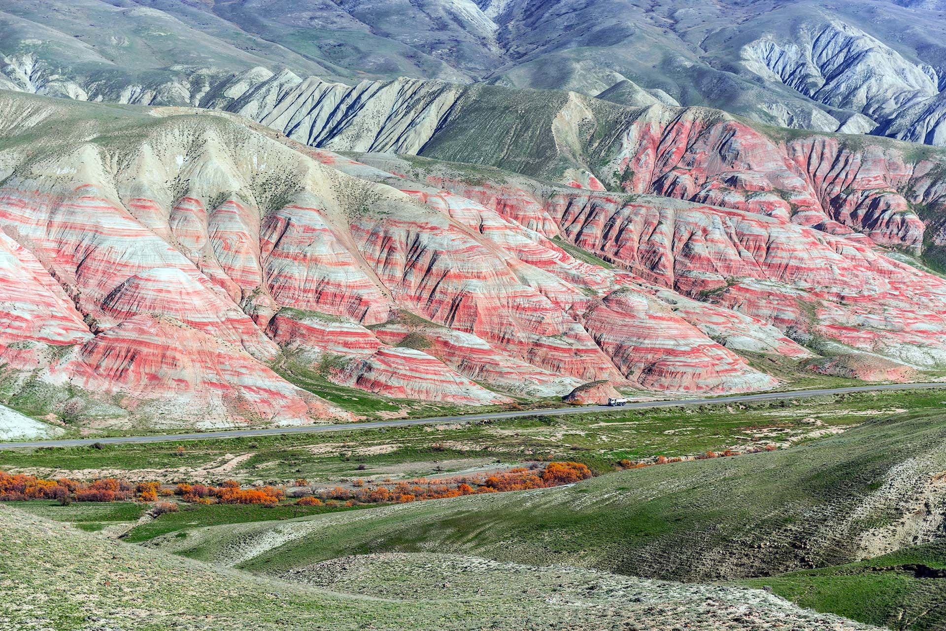 Guba and Shahdag Day Tour from Baku with Candy Cane Mountains